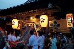 H28八田秋祭り本祭1神社奉納獅子