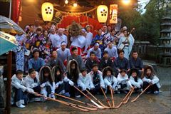 H28八田秋祭り本祭1神社奉納集合