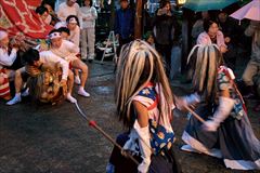 H28八田秋祭り本祭1神社奉納棒振り