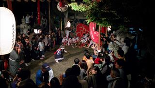 H28八田秋祭り本祭1夜神社棒振り